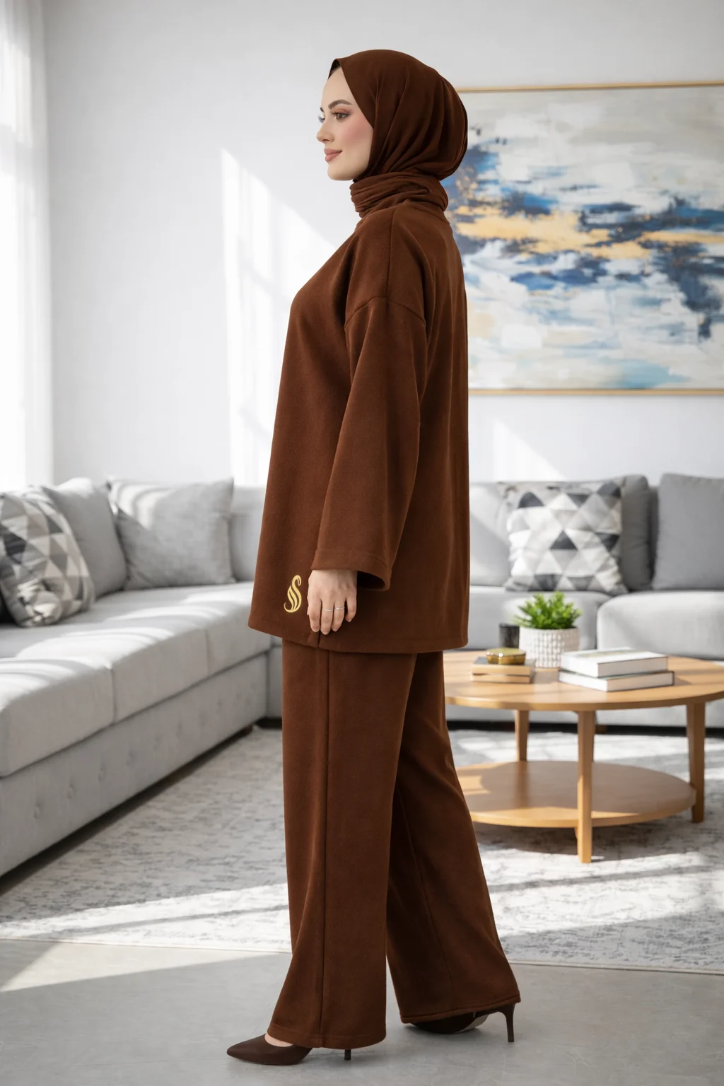 Ensemble Deux Pièces Tunique Ample (2) Ensemble Deux Pièces